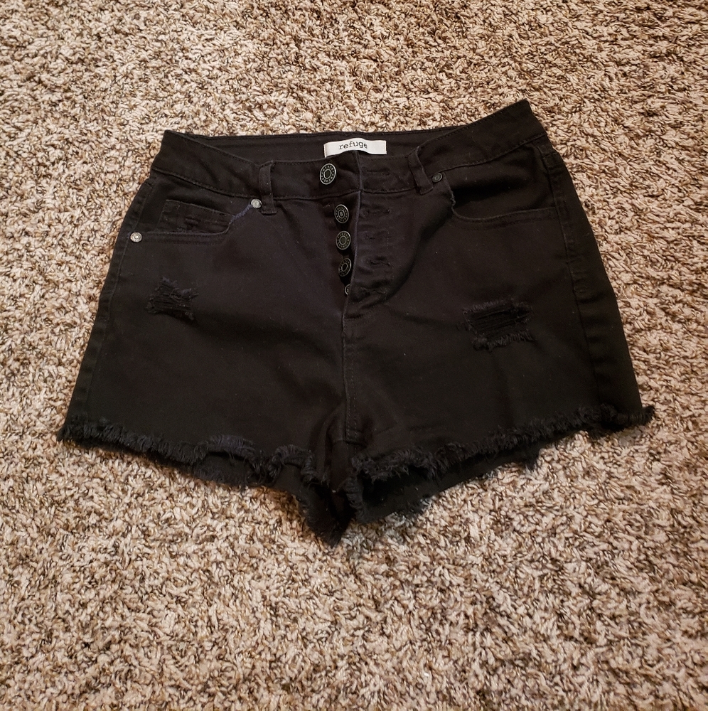 🖤High waisted denim shorts🖤